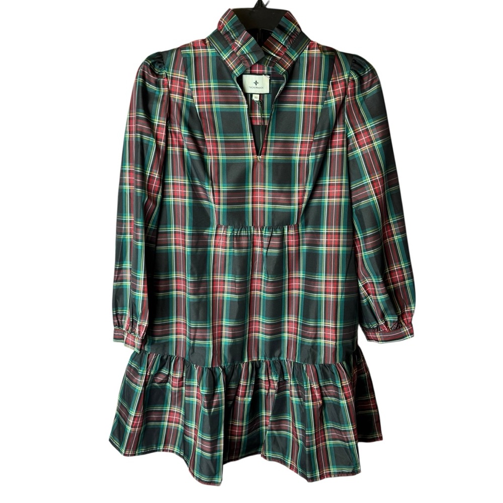 NWT Tuckernuck Highland Tartan Palmerston Dress XS S XL - Picture 3 of 11